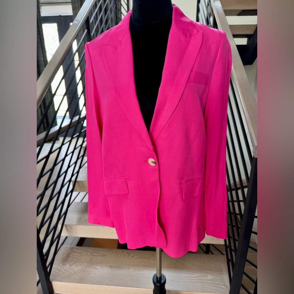 New Hot Pink Blazer Size S